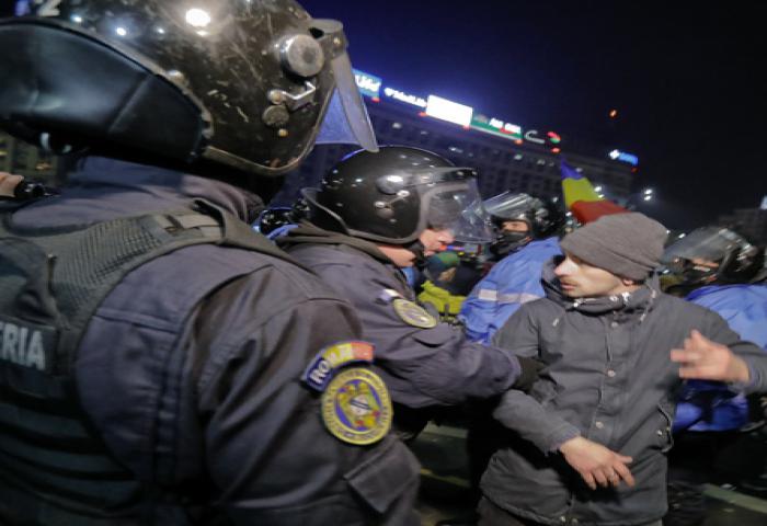  Demo Besar Anti Korupsi di Rumania
